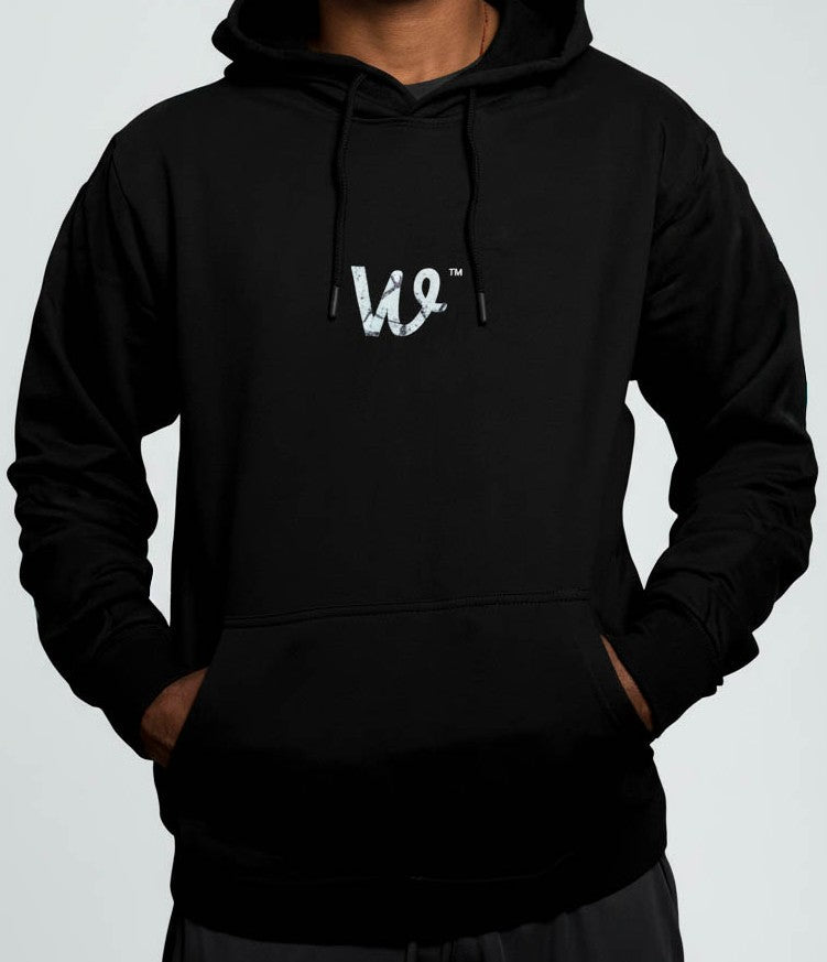 Premium Black Hoodie with Evil Skull - Wendy
