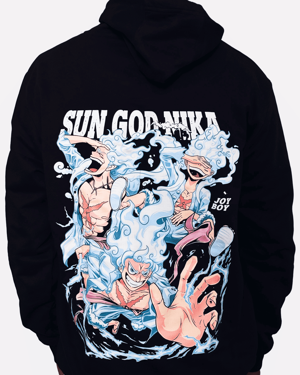 Premium Black Sun God Nika Hoodie - Wendy