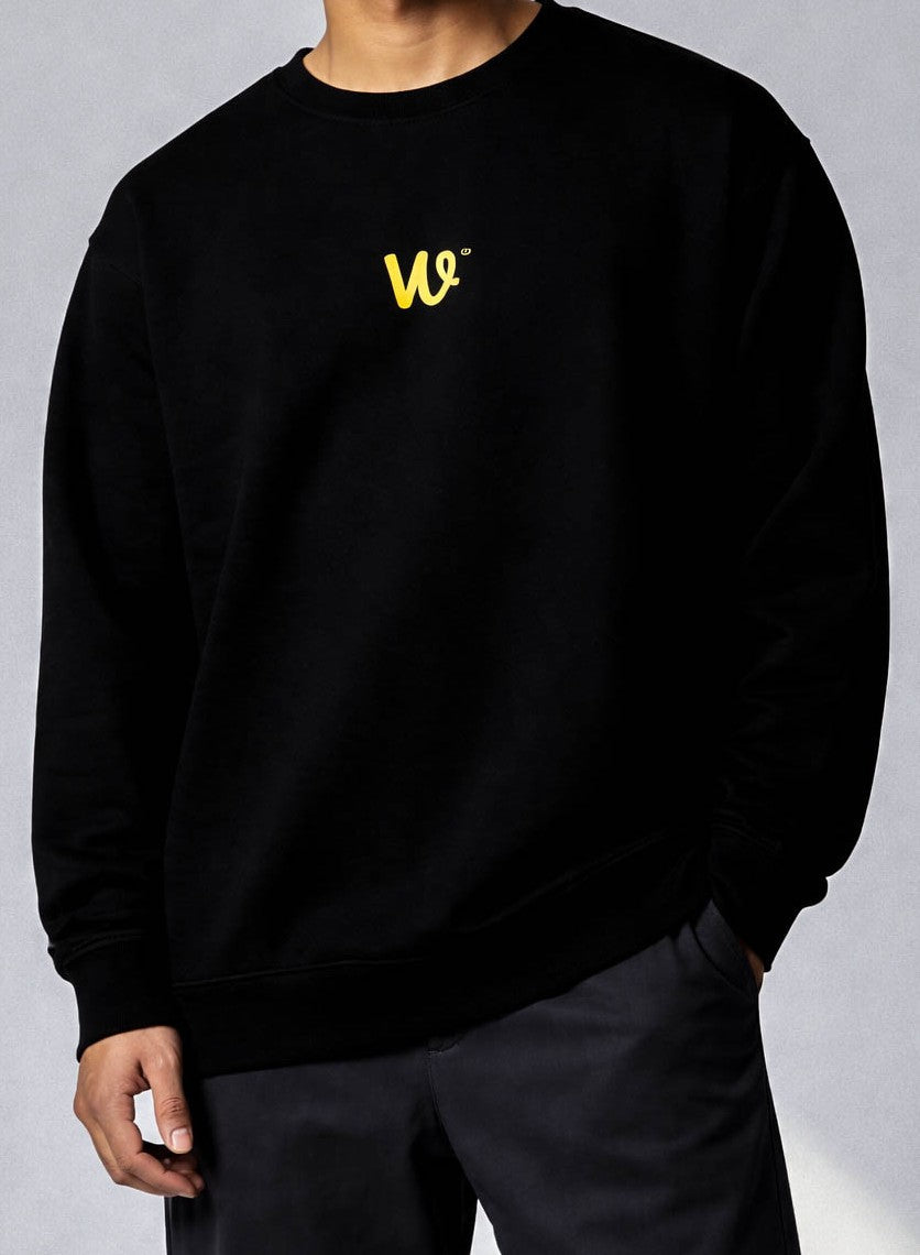 Premium Black Sweatshirt with Guardian from Hell - Wendy