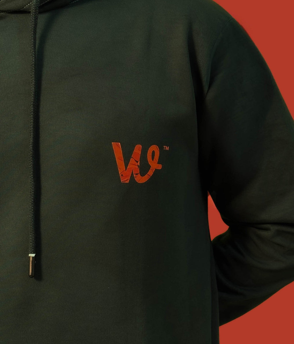 Premium Dark Green Monkey D. Luffy Hoodie - Wendy