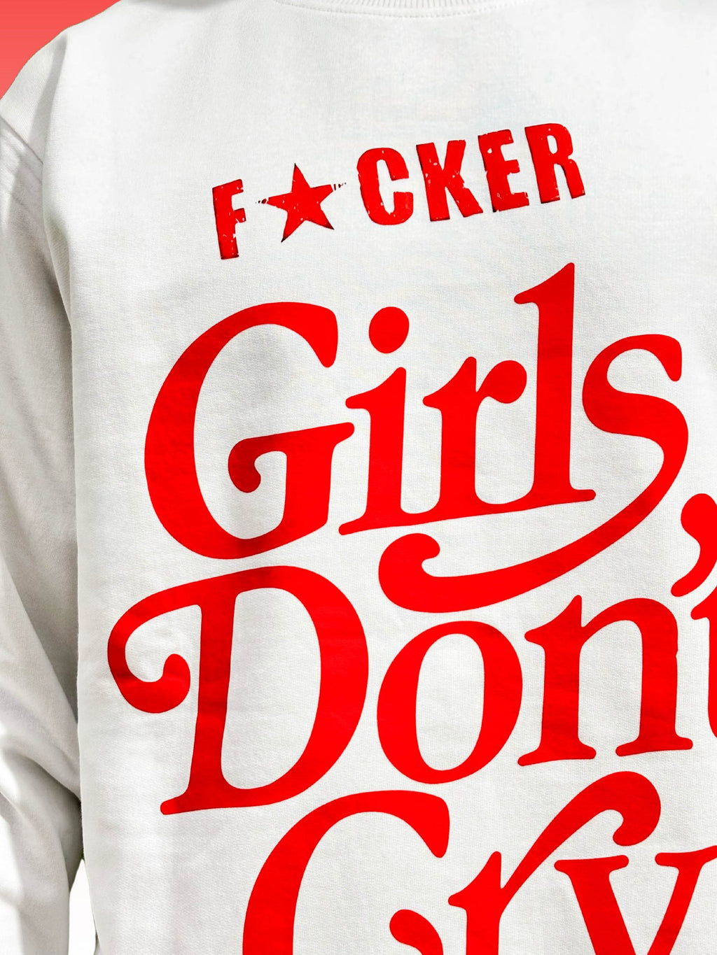 Premium Girls Don’t Cry White Sweatshirt - Wendy