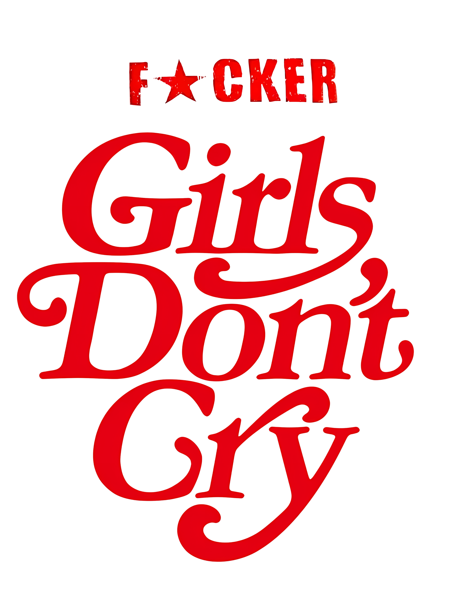 Premium Girls Don’t Cry White Sweatshirt - Wendy