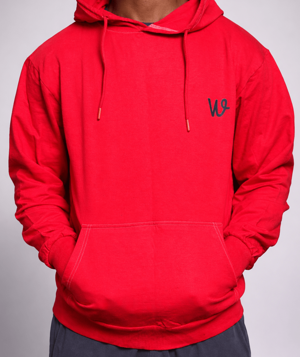 Premium Red hoodie with Itachi Mangekyou Sharingan - Wendy