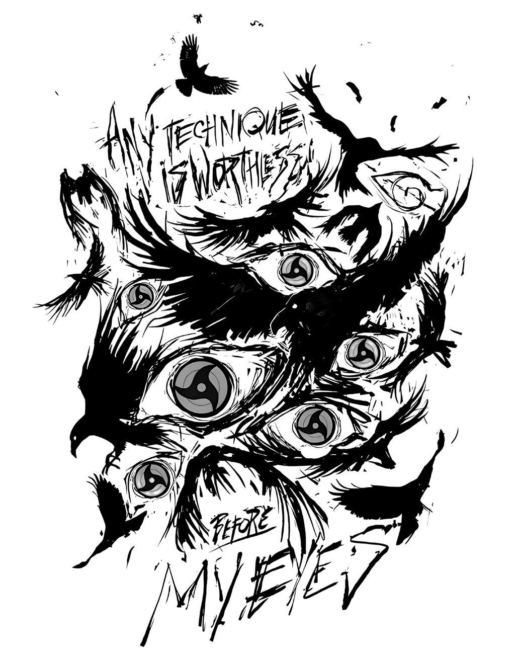 Premium Red Sweatshirt with Itachi Mangekyou Sharingan - Wendy