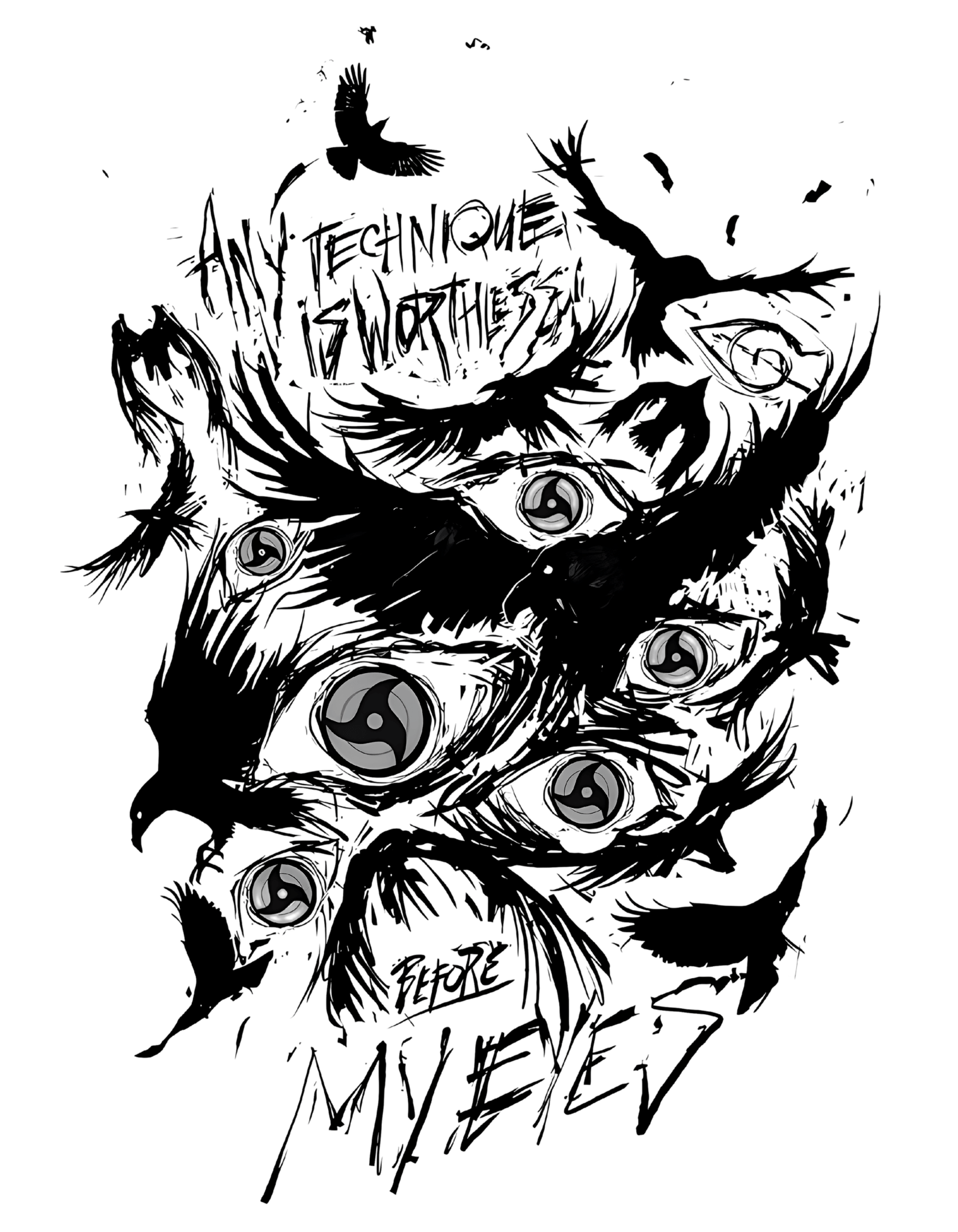 Premium Red Sweatshirt with Itachi Mangekyou Sharingan - Wendy