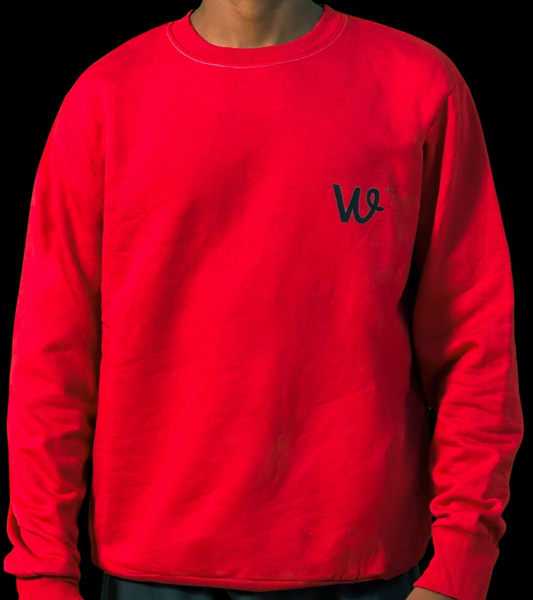 Premium Red Sweatshirt with Itachi Mangekyou Sharingan - Wendy