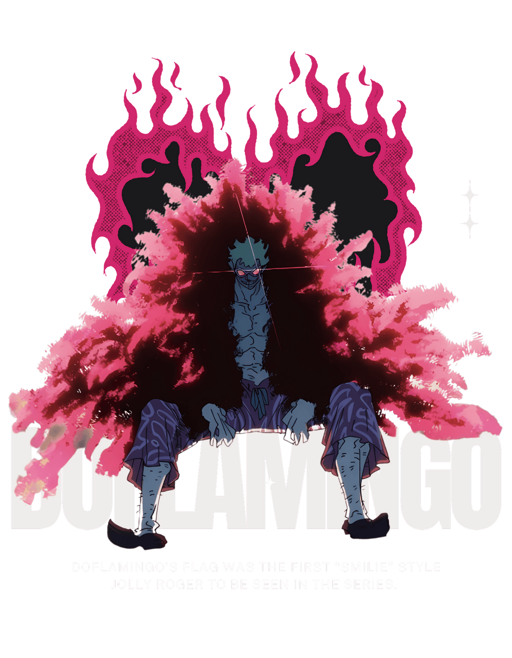 Premium Wine Doflamingo Hoodie - Wendy