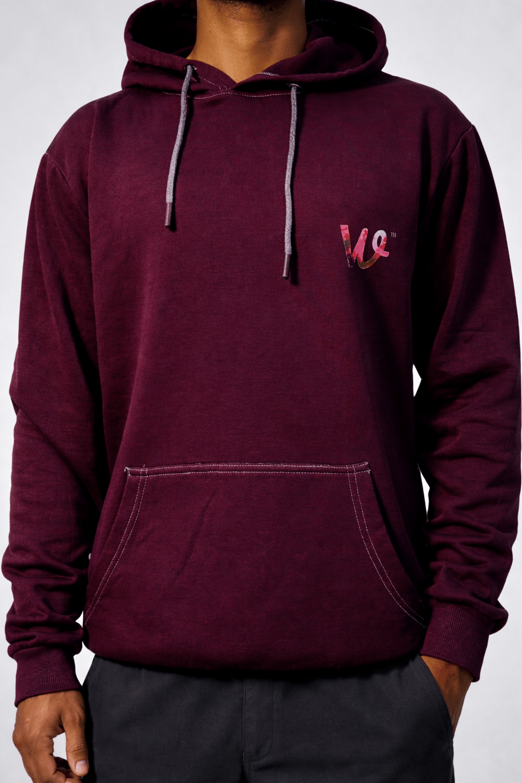 Premium Wine Hoodie with Doflamingo - Wendy