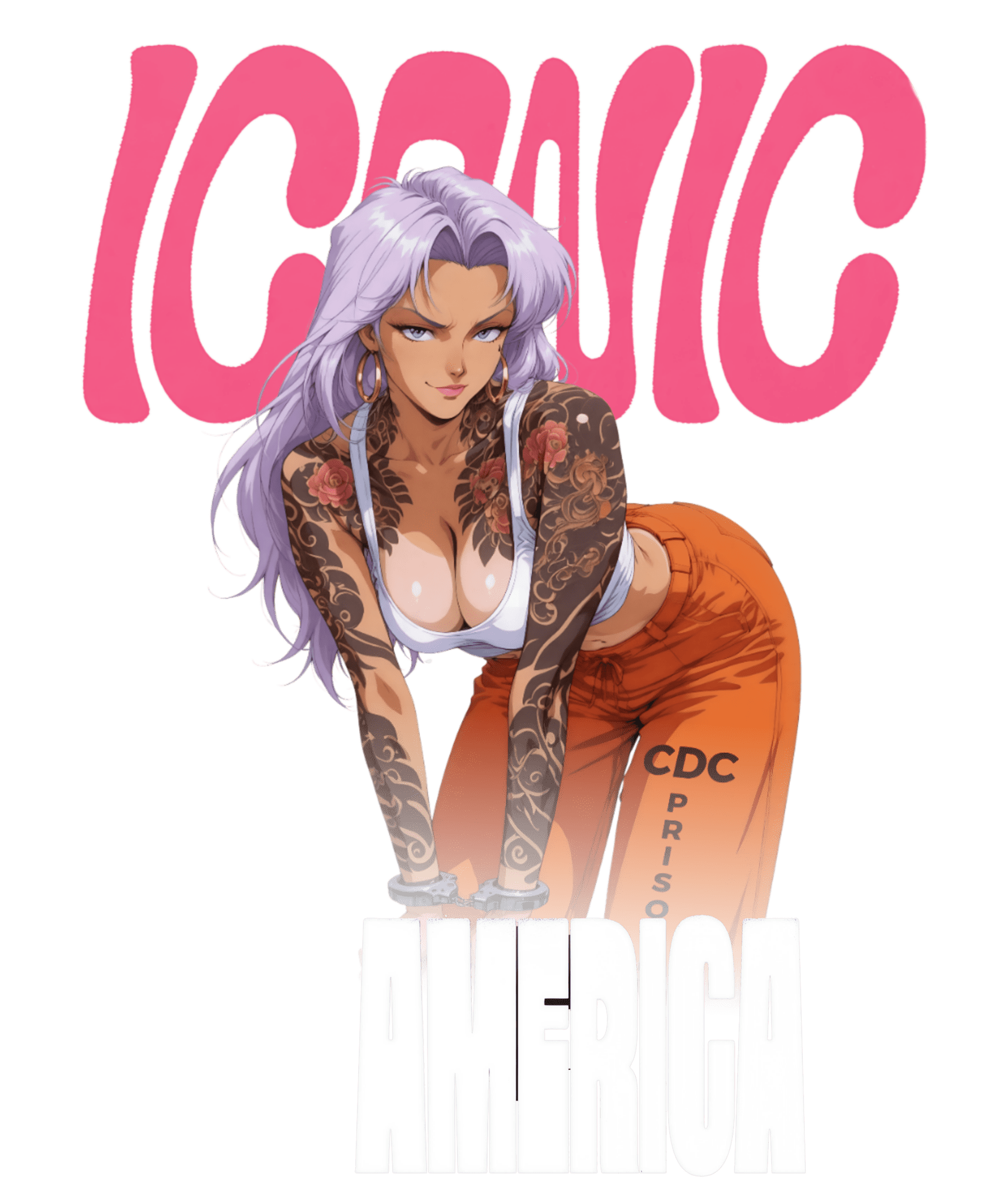 Wendy Premium Violet Hoodie with Iconic America Print - Wendy